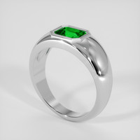 0.90 Ct. Tsavorite Garnet Ring, Platinum 950 2