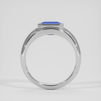 2.57 Ct. Blue Sapphire Ring, Platinum 950 3