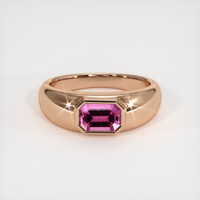 1.12 Ct. Sapphire Ring, 18K Rose Gold 1