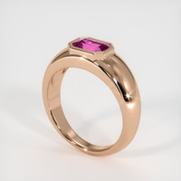 1.12 Ct. Sapphire Ring, 18K Rose Gold 2