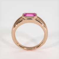 1.12 Ct. Sapphire Ring, 18K Rose Gold 3