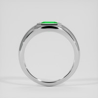 0.90 Ct. Tsavorite Garnet Ring, 10K White Gold 3