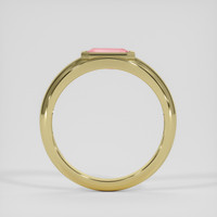 0.78 Ct. Pink Tourmaline Ring, 14K Yellow Gold 3