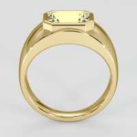 2.14 Ct. Yellow Sapphire Ring, 14K Yellow Gold 3