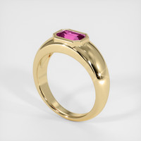 1.12 Ct. Sapphire Ring, 14K Yellow Gold 2