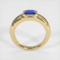 1.35 Ct. Blue Sapphire Ring, 18K Yellow Gold 3