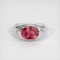 2.39 Ct. Sapphire Ring, Platinum 950 1