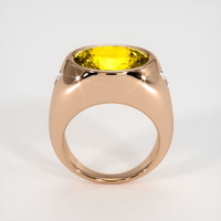 7.92 Ct. Sapphire Ring, 14K Rose Gold 3