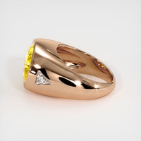 7.92 Ct. Sapphire Ring, 18K Rose Gold 4