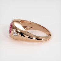 2.39 Ct. Sapphire Ring, 18K Rose Gold 4