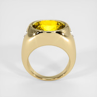 7.92 Ct. Yellow Sapphire Ring, 14K Yellow Gold 3