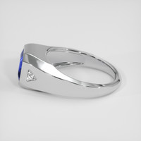 3.04 Ct. Blue Sapphire Ring, Platinum 950 4