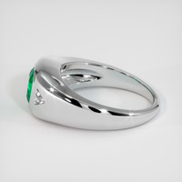 2.18 Ct. Emerald Ring, Platinum 950 4