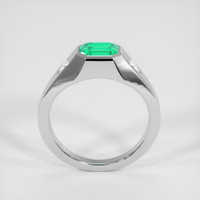 1.04 Ct. Emerald Ring, Platinum 950 3