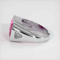 8.71 Ct. Pink Sapphire Ring, Platinum 950 4
