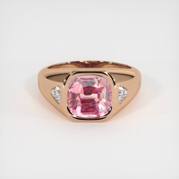 4.54 Ct. Sapphire Ring, 14K Rose Gold 1
