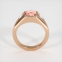 2.33 Ct. Padparadscha Sapphire Ring, 14K Rose Gold 3