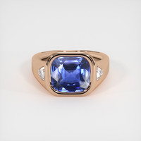 5.04 Ct. Sapphire Ring, 18K Rose Gold 1