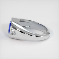 3.56 Ct. Sapphire Ring, 14K White Gold 4
