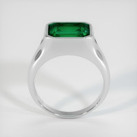 6.64 Ct. Emerald Ring, 18K White Gold 3