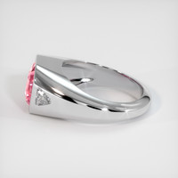 4.54 Ct. Sapphire Ring, 18K White Gold 4