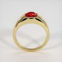 2.98 Ct. Ruby Ring, 10K Yellow Gold 3