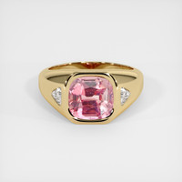 4.54 Ct. Sapphire Ring, 14K Yellow Gold 1