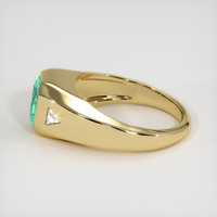 2.46 Ct. Emerald Ring, 18K Yellow Gold 4