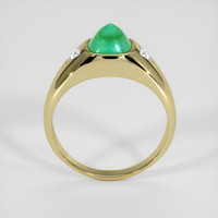 1.47 Ct. Emerald Ring, 18K Yellow Gold 3