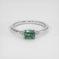 0.63 Ct. Gemstone Ring, Platinum 950 1