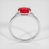 1.14 Ct. Ruby Ring, Platinum 950 3