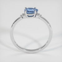 1.10 Ct. Blue Sapphire Ring, Platinum 950 3