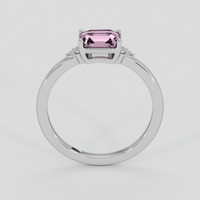 1.20 Ct. Purplish Pink Sapphire Ring, Platinum 950 3