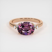 2.31 Ct. Gemstone Ring, 14K Rose Gold 1