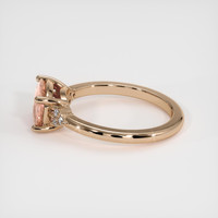 1.05 Ct. Sapphire Ring, 14K Rose Gold 4
