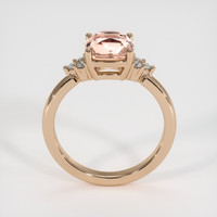 2.33 Ct. Padparadscha Sapphire Ring, 14K Rose Gold 3