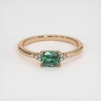 0.63 Ct. Gemstone Ring, 18K Rose Gold 1