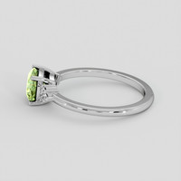 1.20 Ct. Alexandrite Ring, 10K White Gold 4