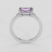 1.40 Ct. Purple Sapphire Ring, 10K White Gold 3