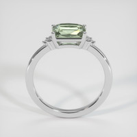 1.83 Ct. Green Sapphire Ring, 10K White Gold 3