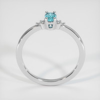 0.31 Ct. Gemstone Ring, 14K White Gold 3