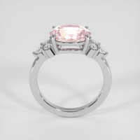 3.21 Ct. Pink Sapphire Ring, 14K White Gold 3