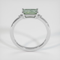 1.11 Ct. Sapphire Ring, 14K White Gold 3