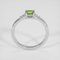 0.43 Ct. Bi Color Sapphire Ring, 18K White Gold 3