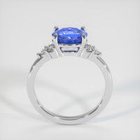 1.53 Ct. Blue Sapphire Ring, 18K White Gold 4