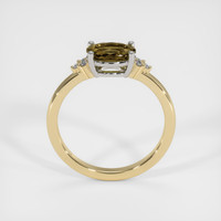 1.15 Ct. Gemstone Ring, 14K White & Yellow 3