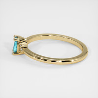 0.31 Ct. Gemstone Ring, 14K Yellow Gold 4