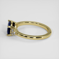 1.49 Ct. Blue Sapphire Ring, 14K Yellow Gold 4