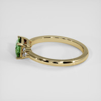 1.59 Ct. Green Sapphire Ring, 14K Yellow Gold 4
