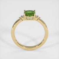 1.28 Ct. Green Sapphire Ring, 14K Yellow Gold 3